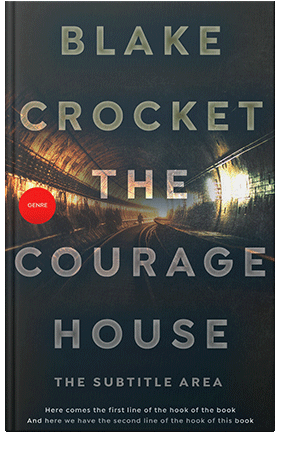 Pre Made Book Cover Outer Space