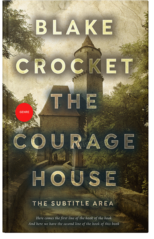 Front view of Premade Historical Book Cover - Birch