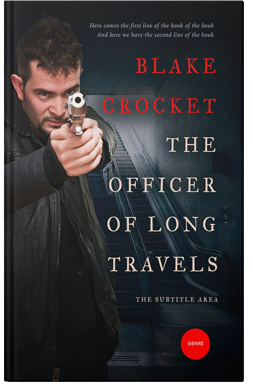 Front view of Premade Mystery & Thriller & Suspense Book Cover - Bunker