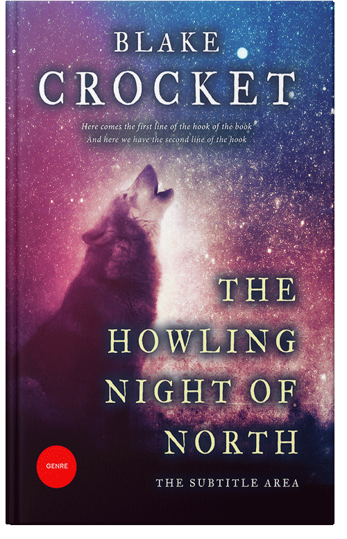 Front view of Premade Horror Book Cover - Voodoo