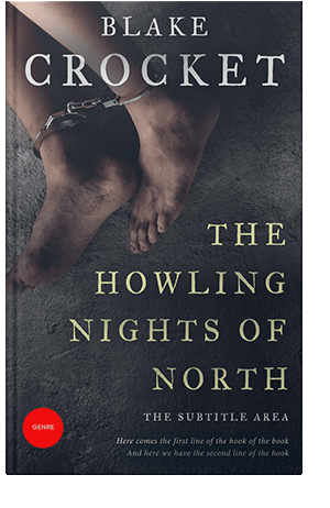 Pre Made Book Cover Shark