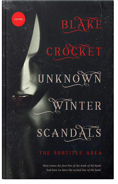 Front view of Premade Horror Book Cover - Bunker