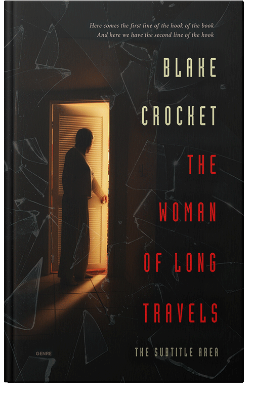 Front view of Premade Mystery & Thriller & Suspense Book Cover - Zeus