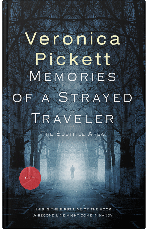 Front view of Premade Mystery & Thriller & Suspense Book Cover - Mirage