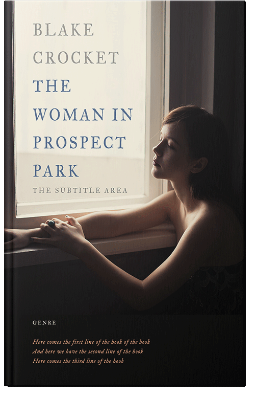 Front view of Premade Romance Book Cover - Zeus