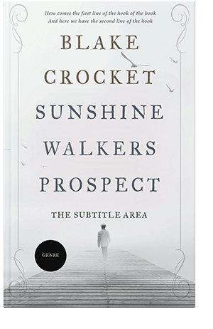 Pre Made Book Cover Athens Gray