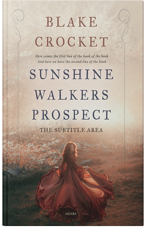 Front view of Premade Fantasy Book Cover - Wafer