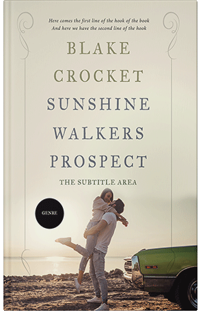 Premade Book Cover White Rock