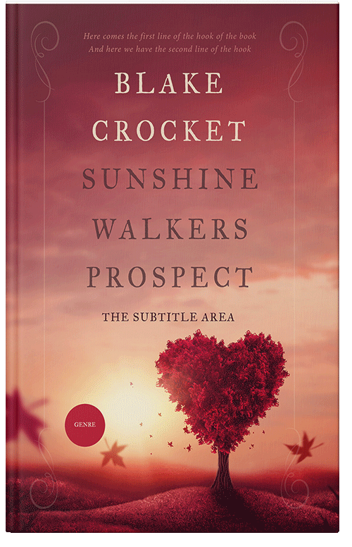 Front view of Premade Romance Book Cover - Stiletto