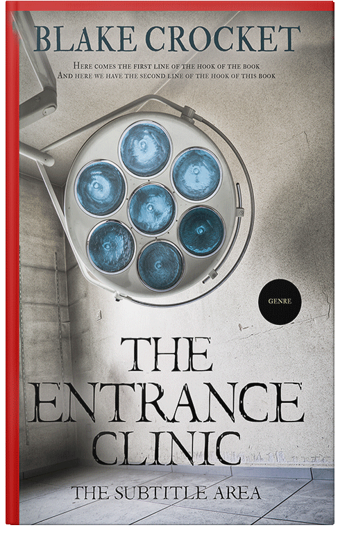 Front view of Premade Mystery & Thriller & Suspense Book Cover - Cloud