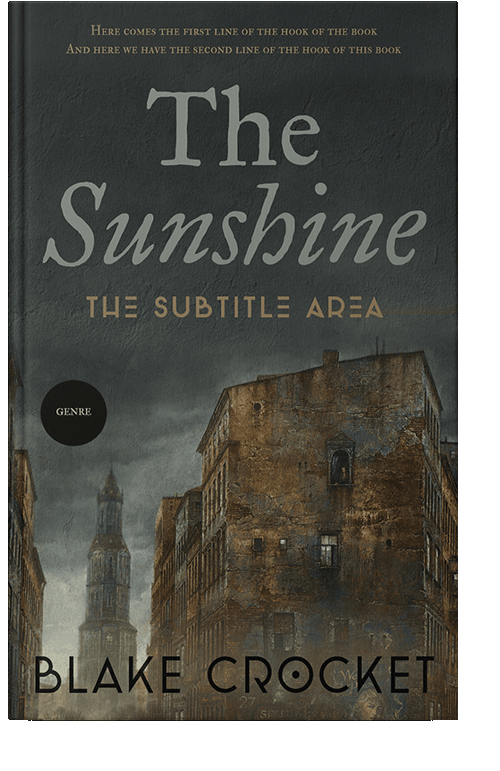 Front view of Heavy Metal #6413 - Premade Mystery & Thriller & Suspense Book Cover