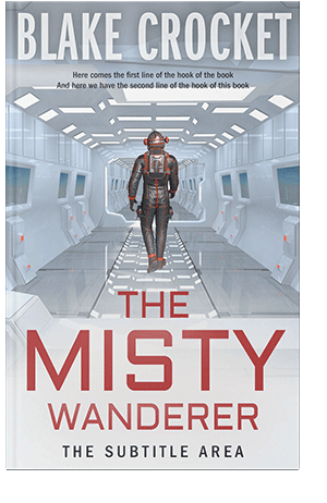 Pre Made Book Cover Ghost