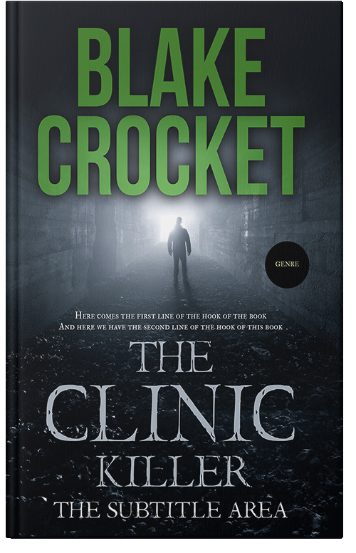 Front view of Premade Mystery & Thriller & Suspense Book Cover - Bunker