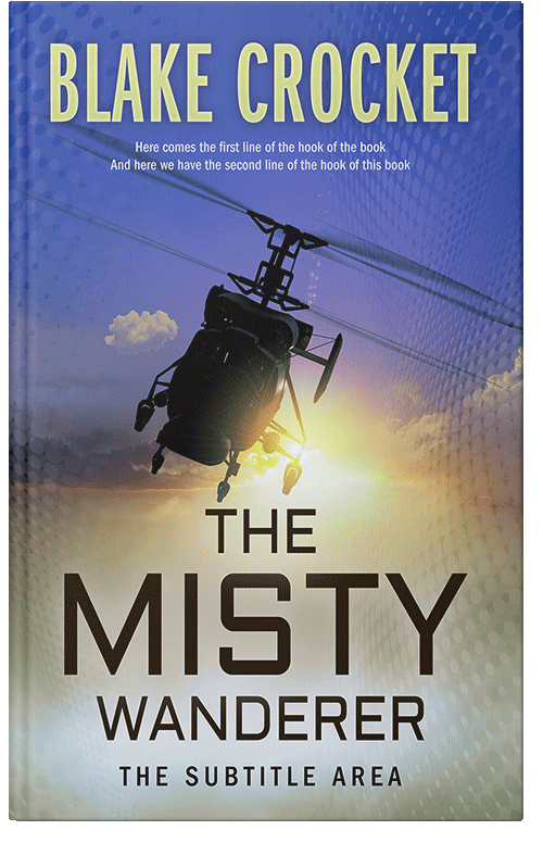 Front view of Premade Mystery & Thriller & Suspense Book Cover - San Marino