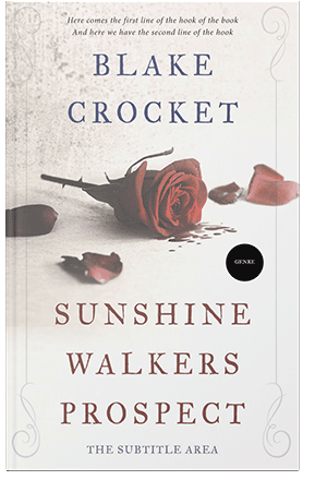 Pre Made Book Cover Spring Wood