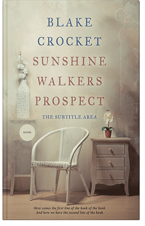 Premade Book Cover Coral Reef