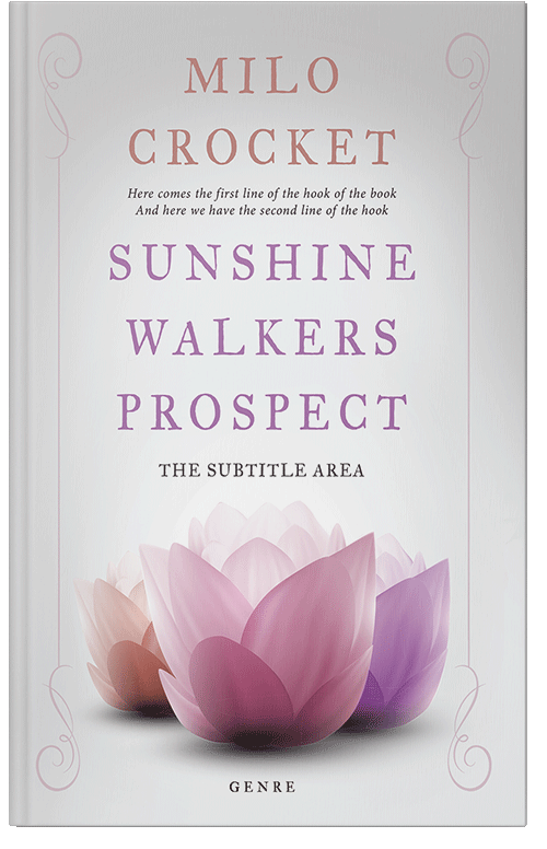 Front view of Premade Religion & Spirituality Book Cover - Lola