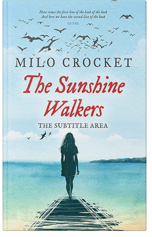 Premade Book Cover Link Water