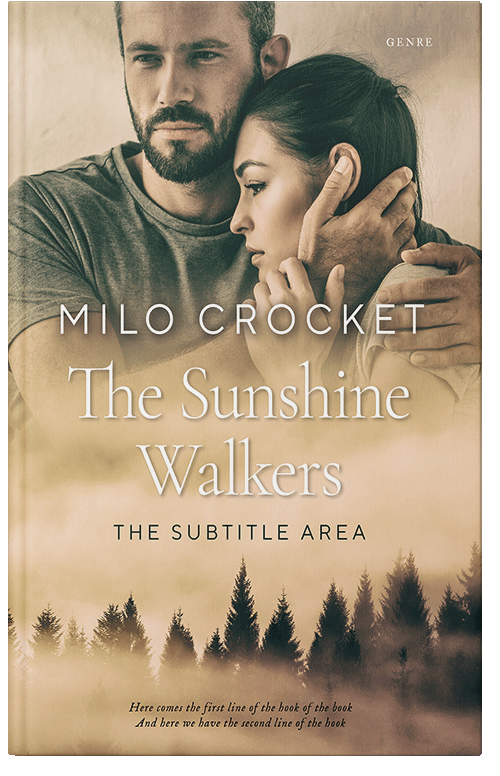 Front view of Premade Romance Book Cover - Sorrell Brown