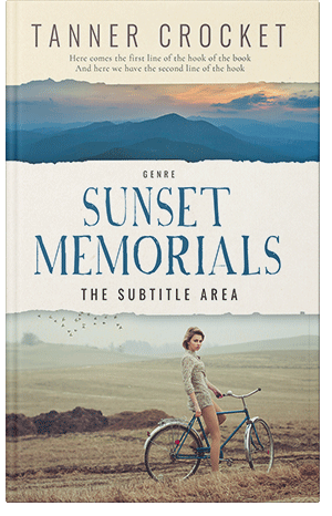 Premade Book Cover Satin Linen