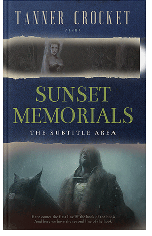 Premade Book Cover Ebony Clay
