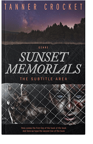 Pre Made Book Cover Bastille