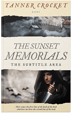 Pre Made Book Cover Shark