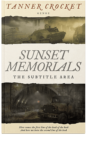 Pre Made Book Cover Zeus