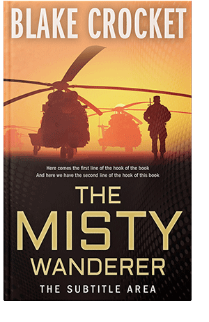 Pre Made Book Cover Night Rider