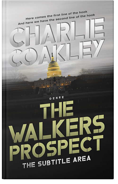 Front view of Premade Mystery & Thriller & Suspense Book Cover - Cod Gray