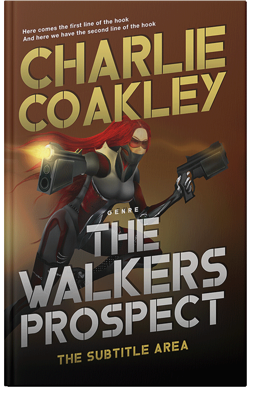 Front view of Premade Science Fiction Book Cover - Sambuca