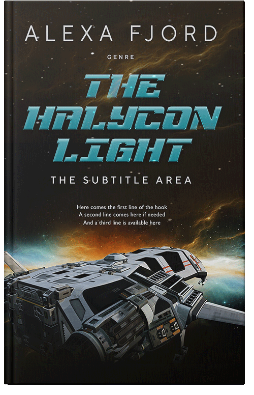 Front view of Premade Science Fiction Book Cover - Eternity