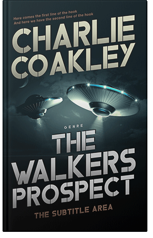 Premade Book Cover Mist Gray