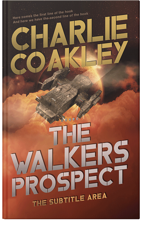 Front view of Premade Science Fiction Book Cover - Potters Clay