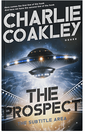 Pre Made Book Cover Swirl