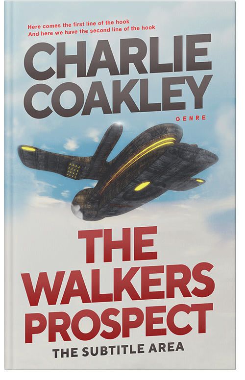 Front view of Premade Science Fiction Book Cover - Congo Brown