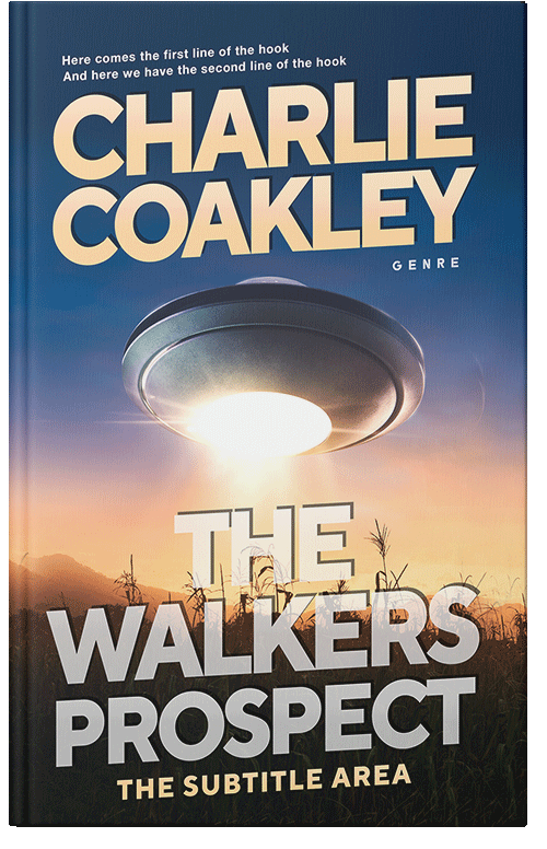 Front view of Premade Science Fiction Book Cover - Just Right