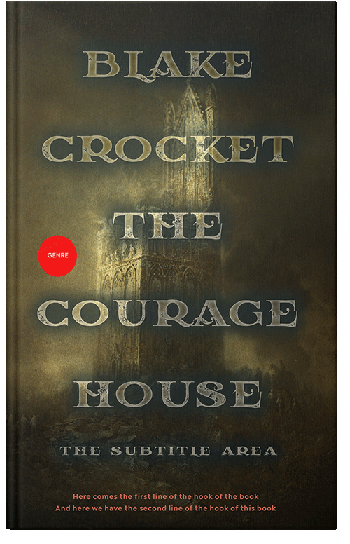 Front view of Premade Mystery & Thriller & Suspense Book Cover - Zeus