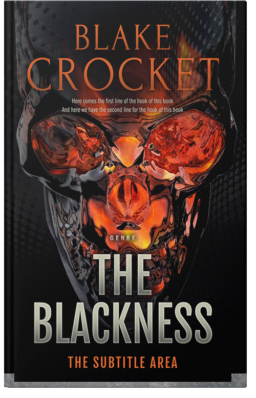 Front view of Premade Horror Book Cover - Fuzzy Wuzzy Brown