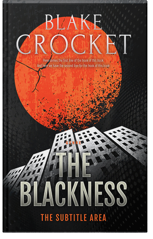 Premade Book Cover Cinnabar