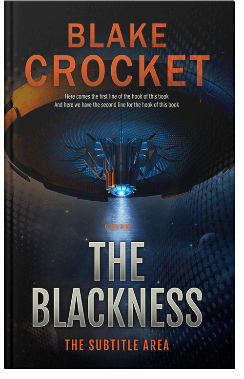 Front view of Premade Science Fiction Book Cover - Vulcan