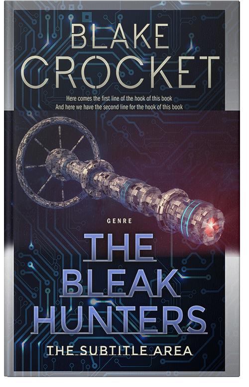 Front view of Premade Science Fiction Book Cover - Vulcan