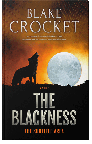 Premade Book Cover Tumbleweed