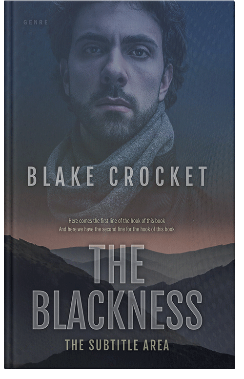 Front view of Premade Mystery & Thriller & Suspense Book Cover - Bright Gray