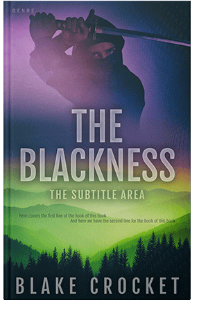 Pre Made Book Cover Cloud Burst