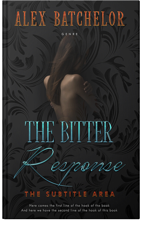 Front view of Premade Erotica Book Cover - Cod Gray