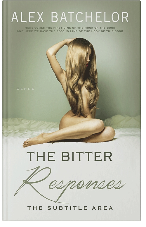 Front view of Premade Erotica Book Cover - Foggy Gray
