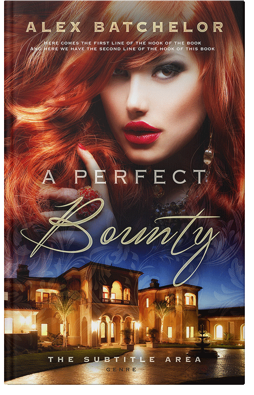 Front view of Premade Chick Lit Book Cover - Cocoa Bean