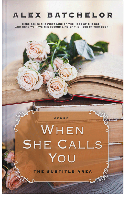 Front view of Premade Romance Book Cover - Wafer