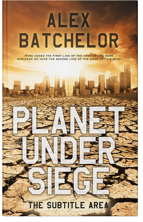 Front view of Premade Apocalyptica Book Cover - Sidecar